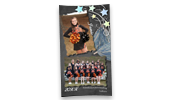 Black & Gray Cheerleading Large Memory Mate