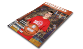 Contemporary Basketball Magazine Cover