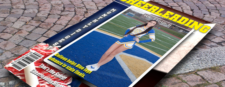 Contemporary Cheerleading Magazine Cover
