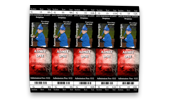 Contemporary Baseball Sport Tickets