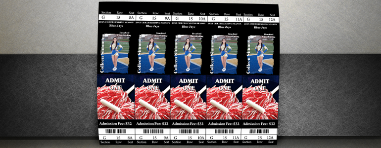 Contemporary Cheerleading Sport Tickets