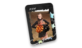 Black & Gray Cheerleading Trader Cards