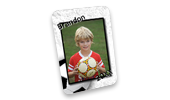 Black & Gray Soccer Trader Cards