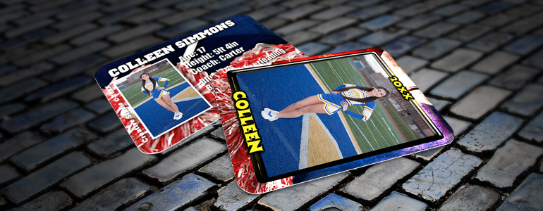 Contemporary Cheerleading Trader Cards