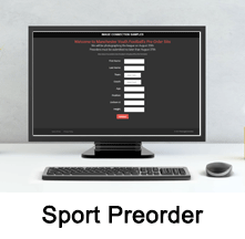 Sport Preorder Demo