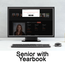 Senior with Yearbook Demo