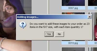 Ordering multiple images in ROES